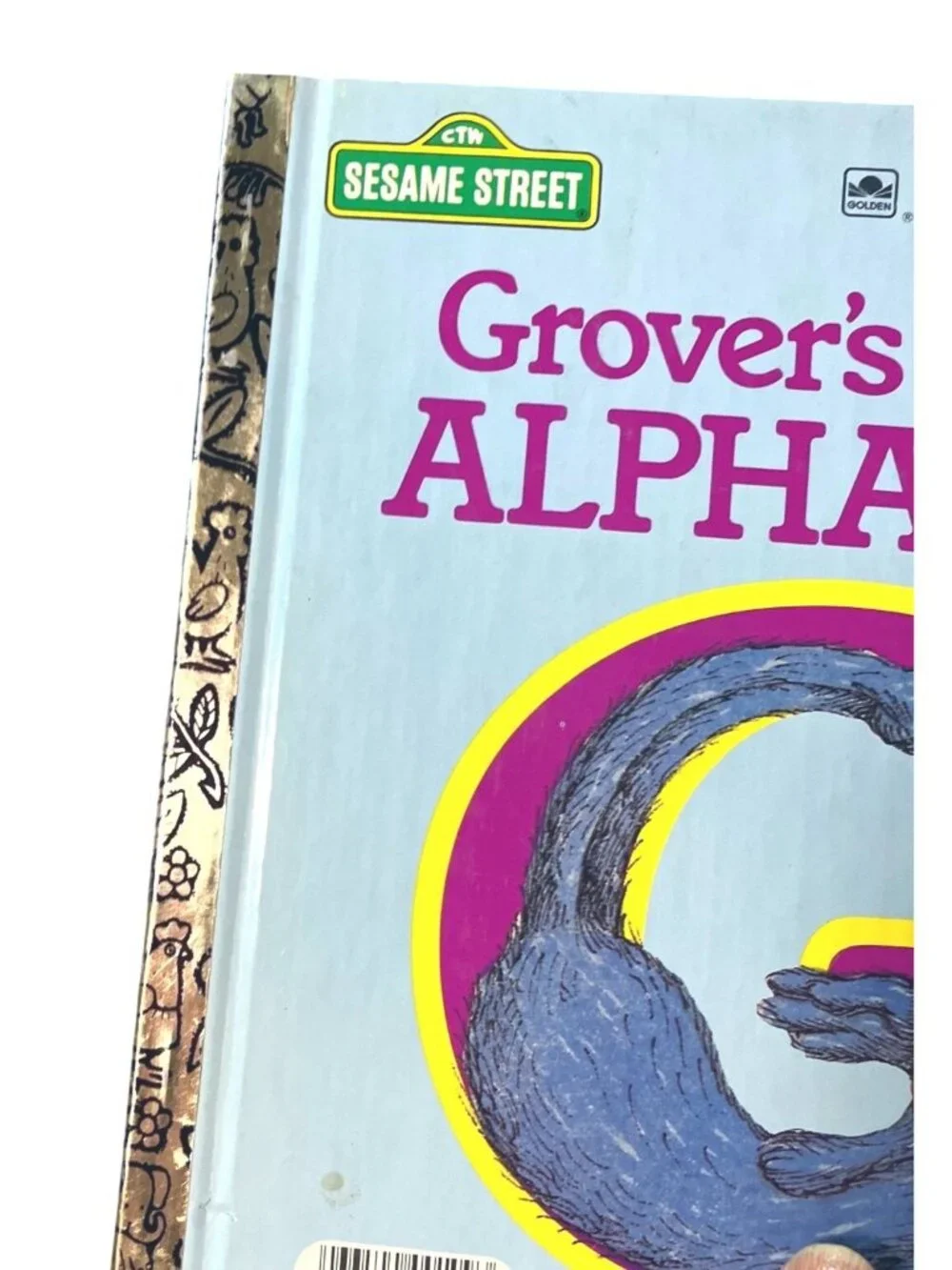 Grovers Own Alphabet 1978 Sesame Street Little Golden Book Hardcover